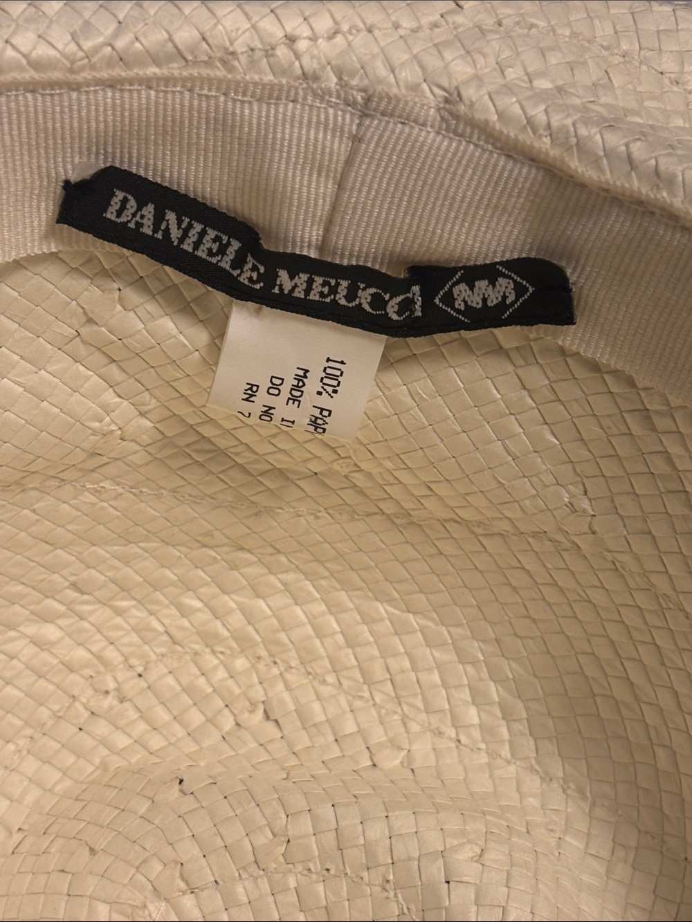 Daniel Meucci Women’s Wide Brim Paper Sun Hat - Picture 5 of 9